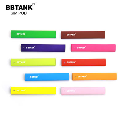 OEMのポッド システムCBDはBBTANK使い捨て可能なVapeのポッド1ml 0.5mlの陶磁器のコイルのVapeのペンをペンで書く