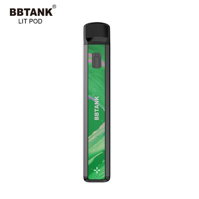 充電電池の陶磁器のコイル1.0mlのcbdオイルの使い捨て可能なvapeのポッド装置