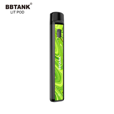 充電電池の陶磁器のコイル1.0mlのcbdオイルの使い捨て可能なvapeのポッド装置
