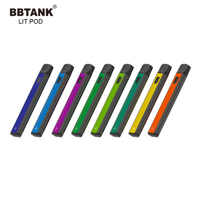 充電電池の陶磁器のコイル1.0mlのcbdオイルの使い捨て可能なvapeのポッド装置