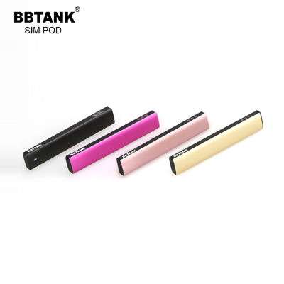 使い捨て可能なVapeのポッド装置BBTANK SIMPOD使い捨て可能なポッドの陶磁器のコイルの再充電可能なvape