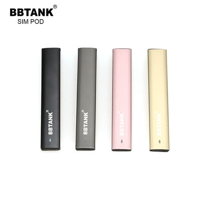 使い捨て可能なVapeのポッド装置BBTANK SIMPOD使い捨て可能なポッドの陶磁器のコイルの再充電可能なvape