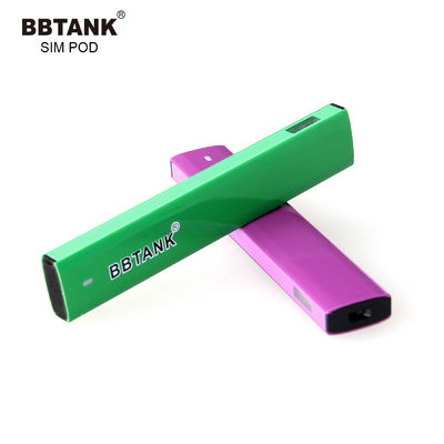 FDA 3.5V 0.8g CBD使い捨て可能なVape装置ポッドのアルミ合金