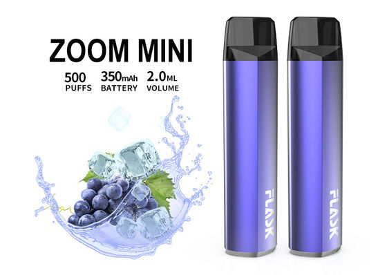 純粋な味2.0ml 350mAhのポッドのシステム機器500のパフ使い捨て可能なVape