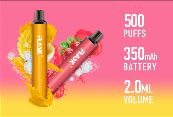 使い捨て可能な2ml電子液体のタバコ350mahの詰め替え式のポッドVape