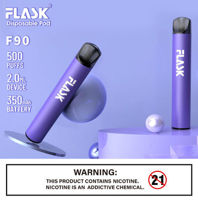 使い捨て可能な2ml電子液体のタバコ350mahの詰め替え式のポッドVape