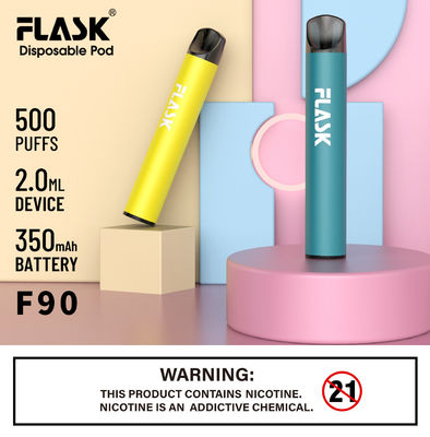 使い捨て可能な2ml電子液体のタバコ350mahの詰め替え式のポッドVape