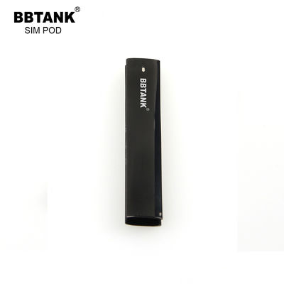 0.5gram煙の電子タバコCBD使い捨て可能なVape装置は黒い電気めっきした
