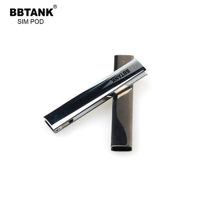 0.5gram煙の電子タバコCBD使い捨て可能なVape装置は黒い電気めっきした