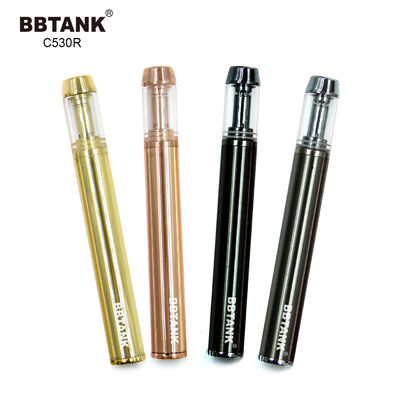 再充電可能な1.0gram 1.5ohm CBD使い捨て可能なVape装置ライト級選手