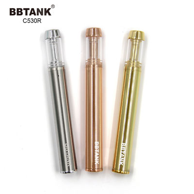 陶磁器のコイルCBD使い捨て可能なVape装置12mm携帯用蒸発器
