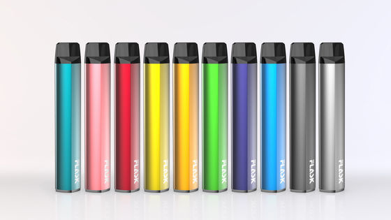 細い電池1000puffsの使い捨て可能なポッドの蒸発器のペンのFDAは承認した