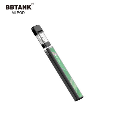 2021使い捨て可能なCBD/THC VapeのポッドBBTANK Miのポッド再充電可能で再使用可能な電池の陶磁器のコイルの技術の噴霧器のポッド