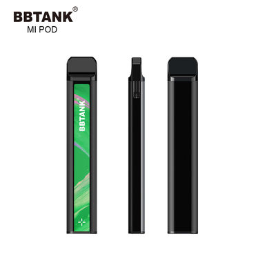2021使い捨て可能なCBD/THC VapeのポッドBBTANK Miのポッド再充電可能で再使用可能な電池の陶磁器のコイルの技術の噴霧器のポッド