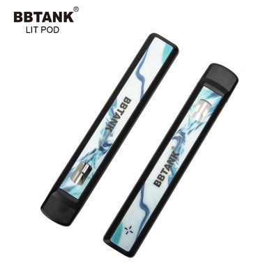 デルタ8のcbdのthc厚いオイル陶磁器1.0mlタンク有料使い捨て可能なvapeのポッド装置