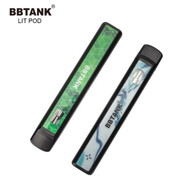 デルタ8のcbdのthc厚いオイル陶磁器1.0mlタンク有料使い捨て可能なvapeのポッド装置