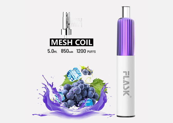 味5ml 1200は使い捨て可能なVapeのポッド システムROHS承認される吹く