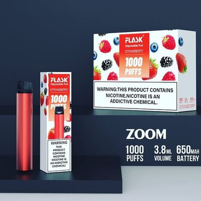鋼鉄処分のVapepen装置安定性良質1000puffs 650mah 304 Stianlessは急上昇する