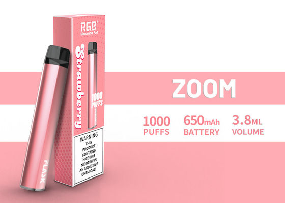 鋼鉄処分のVapepen装置安定性良質1000puffs 650mah 304 Stianlessは急上昇する