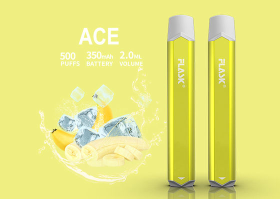 500pa気流によって風味を付けられる蒸発器のペン、使い捨て可能な100mmのニコチンVape