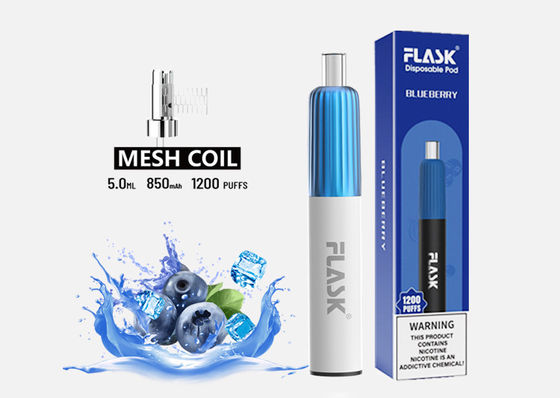 3.7V 2味の使い捨て可能なVape 850mAh EのCigの始動機のキット2%のニコチンの塩