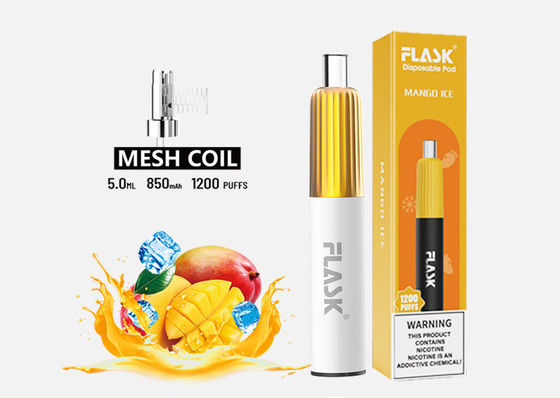 3.7V 2味の使い捨て可能なVape 850mAh EのCigの始動機のキット2%のニコチンの塩