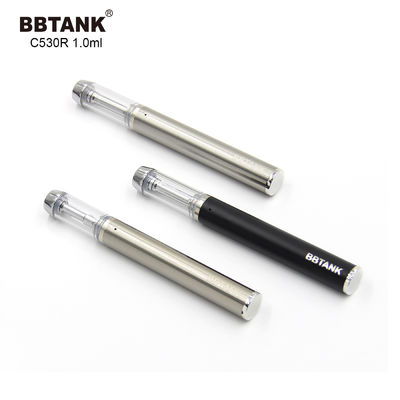 銀製1.0ml CBD使い捨て可能なVape装置、1.5ohm CBDオイルのVapeのペン