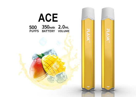 2ml 1.5oHMは蒸発器のペン、500パフ使い捨て可能なVapeに風味を付けた