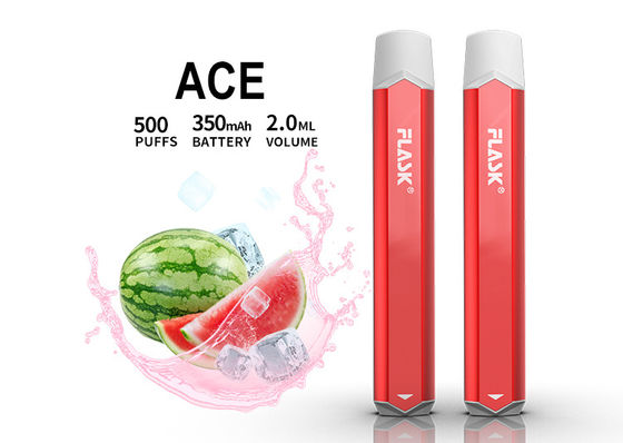 2ml 1.5oHMは蒸発器のペン、500パフ使い捨て可能なVapeに風味を付けた