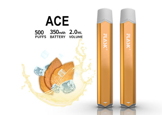 2ml 1.5oHMは蒸発器のペン、500パフ使い捨て可能なVapeに風味を付けた