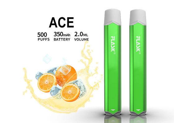 2ml 1.5oHMは蒸発器のペン、500パフ使い捨て可能なVapeに風味を付けた