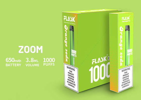ズームレンズの処分のVapepen良質プロダクト650Mah 3.8ml Eジュース0%2%5%Nicsalt 1000puffs