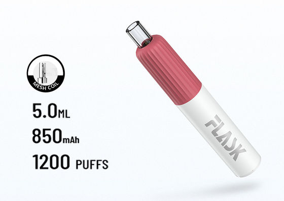 850mAh 2%のニコチンの塩によって風味を付けられた蒸発器のペンの網のコイルVapeは前にポッドを満たした