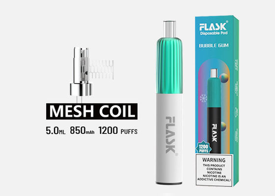 5gは蒸発器のペン、再充電可能なOEMの携帯用ポッドVapeに非風味を付けた