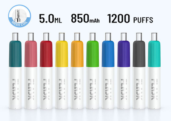5gは蒸発器のペン、再充電可能なOEMの携帯用ポッドVapeに非風味を付けた