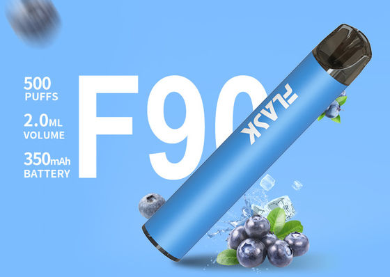 2.0mlは蒸発器のペン500のパフ使い捨て可能なEのタバコに風味を付けた