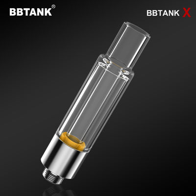 デルタ10のガラス オイルのカートリッジ、0.3ml生きている樹脂のインド大麻のVapeのカートリッジ