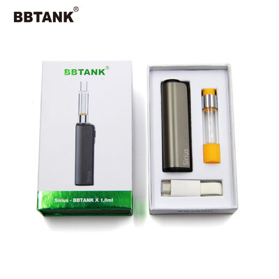デルタ10のガラス オイルのカートリッジ、0.3ml生きている樹脂のインド大麻のVapeのカートリッジ