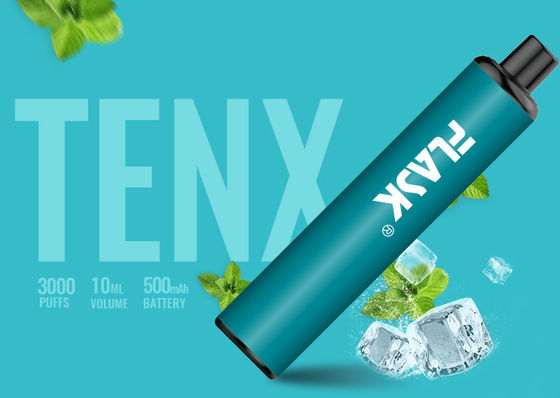 vapeジュースのポッド ジュースとのEcigaretteの味のEliquidのニコチン塩のフラスコTenx Vape