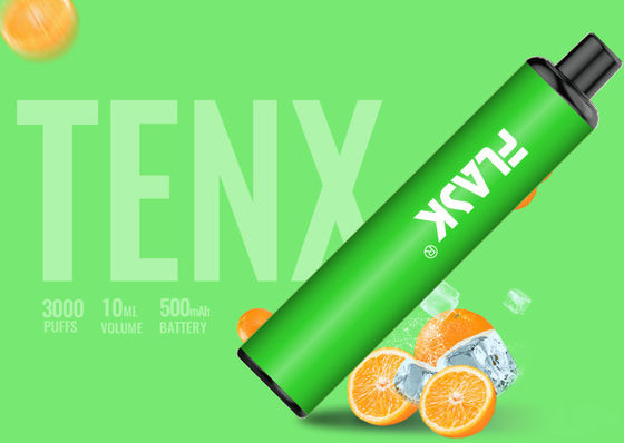 vapeジュースのポッド ジュースとのEcigaretteの味のEliquidのニコチン塩のフラスコTenx Vape
