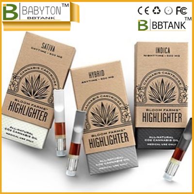 FCCハンドメイドCMYKはCBD Vapeのペンのための包装箱を折る