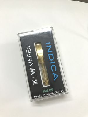 Vapeのペンの包装箱にニスをかけること、折り畳み式THCオイルのカートリッジ包装