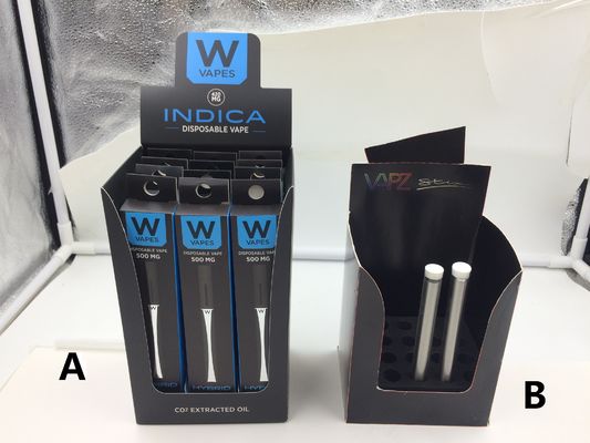 Vapeのペンの包装箱にニスをかけること、折り畳み式THCオイルのカートリッジ包装