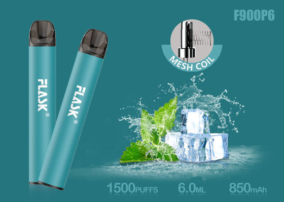 50mg Smokの塩Nic装置、850mah使い捨て可能なCBD Vapeのペン304のStianlessの鋼鉄