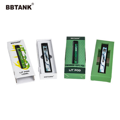 デルタ9のアート ペーパーのVapeのペンの包装箱、THCのカートリッジ紙箱