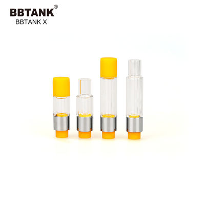 耐熱性0.5ml 510糸の水晶ガラス オイルのカートリッジ