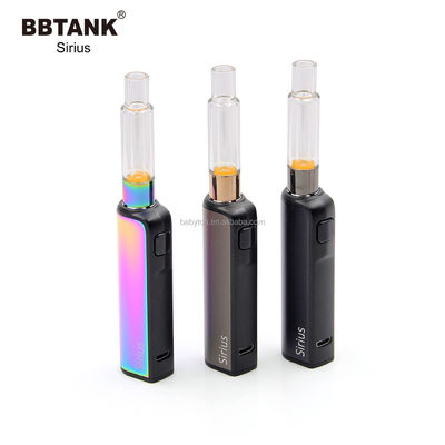 耐熱性0.5ml 510糸の水晶ガラス オイルのカートリッジ