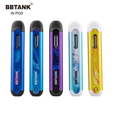 ポッドの再充電のE cig 350mah厚いオイルのポッド システム デルタ8のvapeのペンCBDオイルのペンのTHC使い捨て可能なVape BBTANK