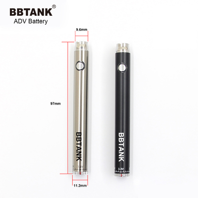 510のEのcig電池ボタンは再充電可能で調節可能な電圧BBTANK ADV 510電池を予備加熱する