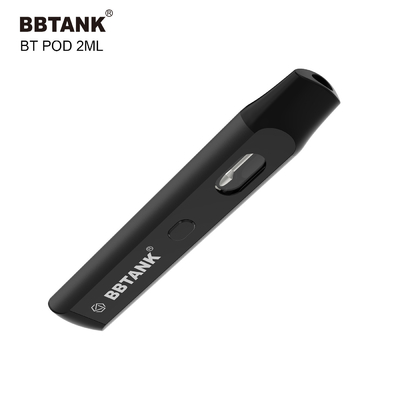 インド大麻厚いオイルのデルタ8 HHCのためのボタンが付いているBBtank使い捨て可能なVapeのポッド2.0ml